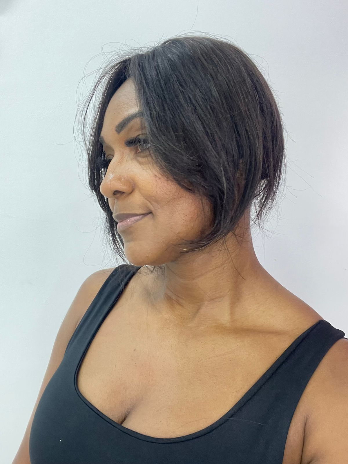 Topo de Franja Cabelo Brasileiro (30 cm) - Imagem 4