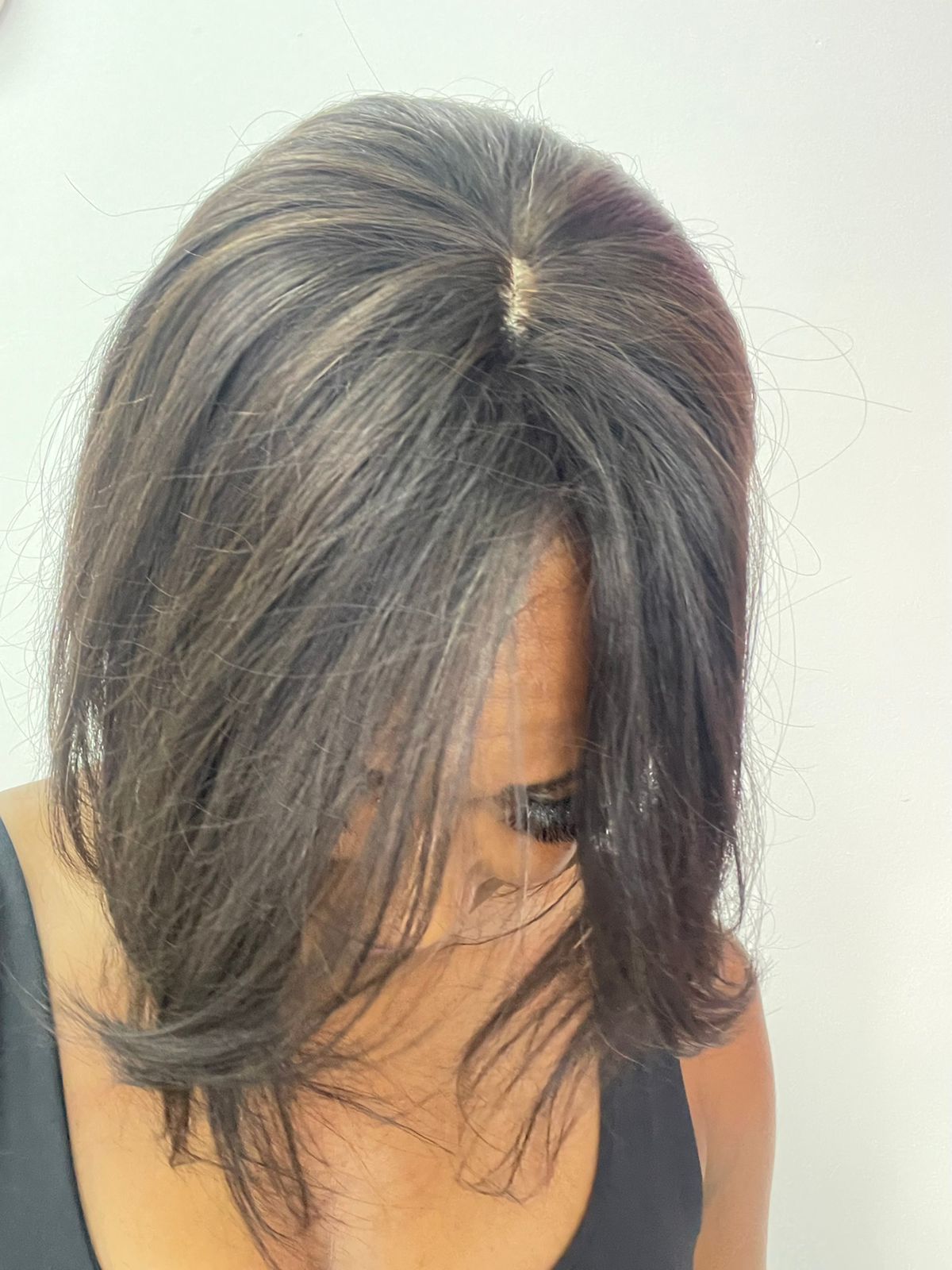 Topo de Franja Cabelo Brasileiro (30 cm)