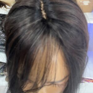 Topo Franjão Cabelo Humano (50 cm)